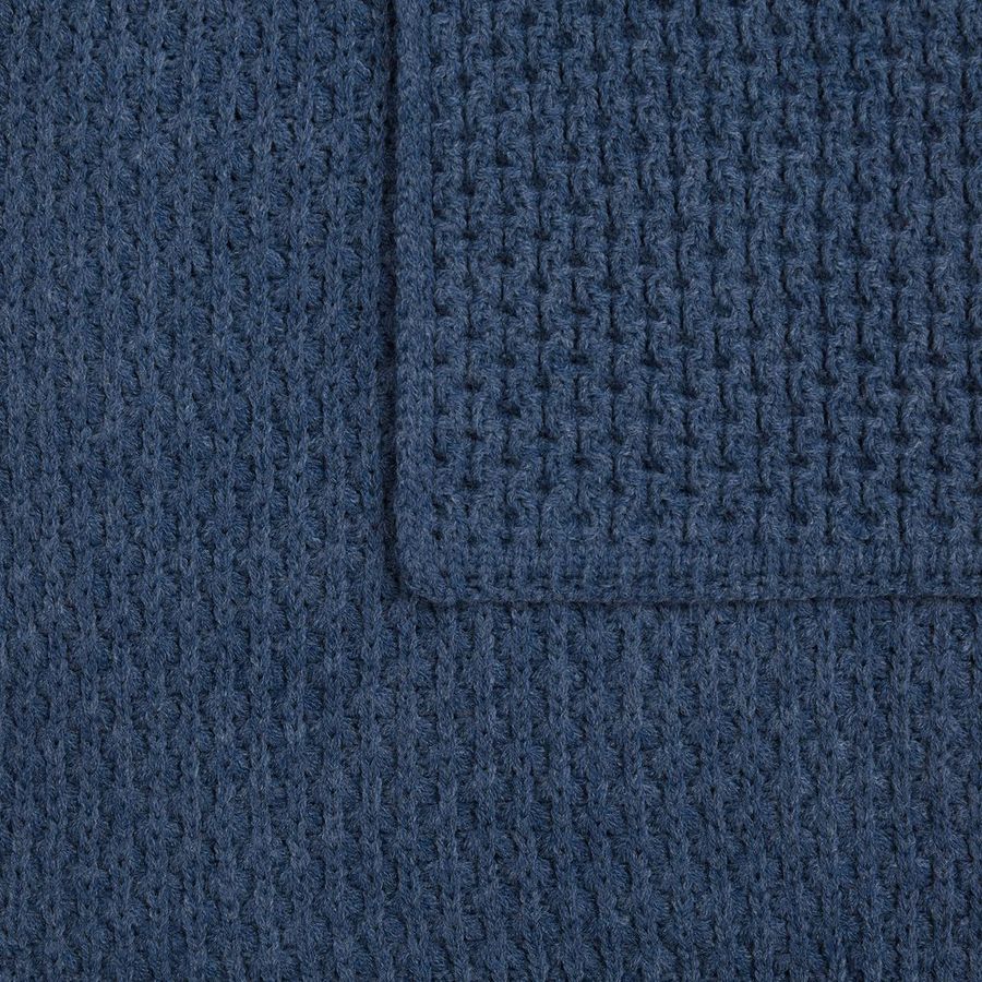 Плед Serenita синий (джинс)