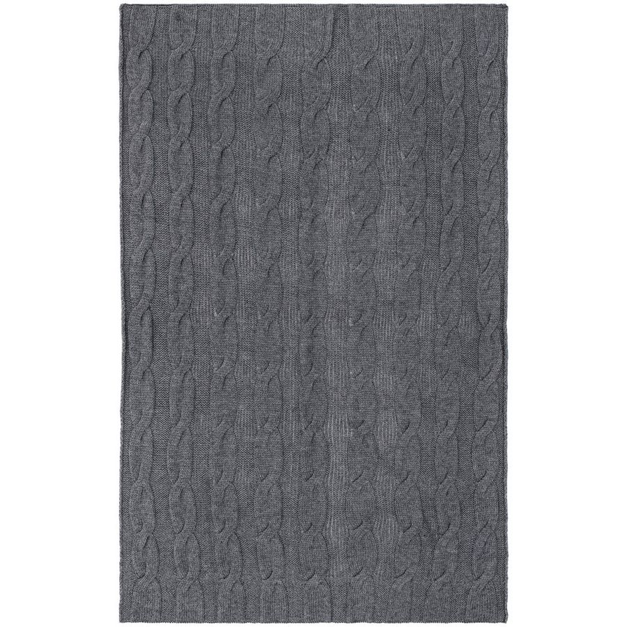 Плед Snefald серый (маренго меланж)