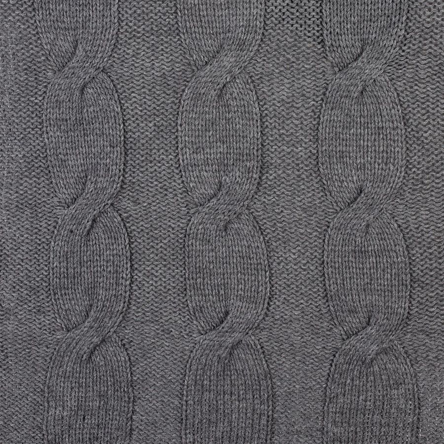 Плед Snefald серый (маренго меланж)