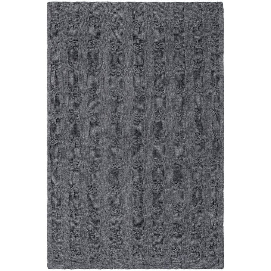 Плед Snefald серый (маренго меланж)