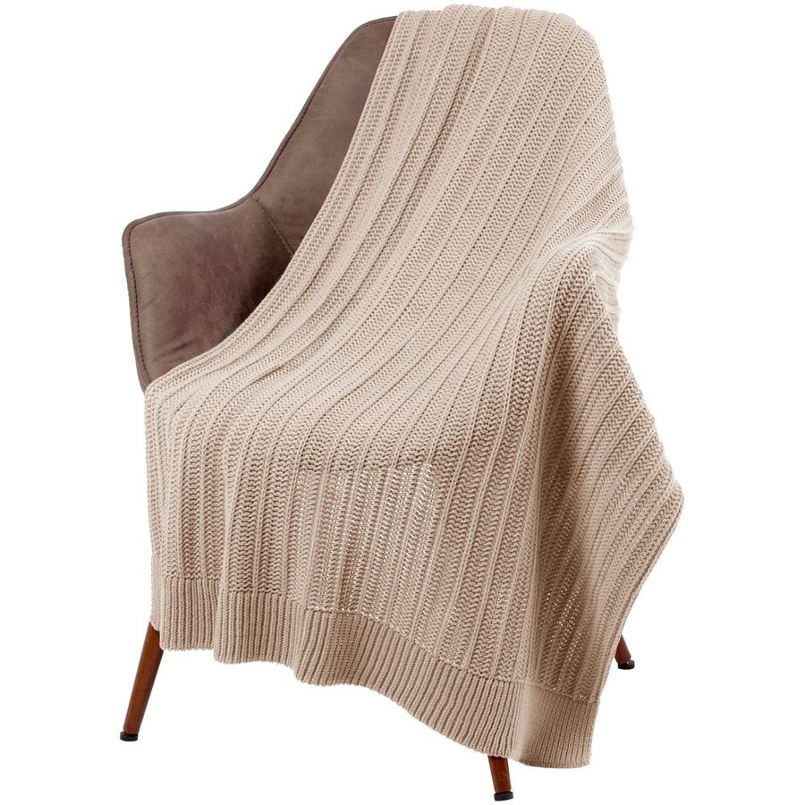 Плед Termoment бежевый