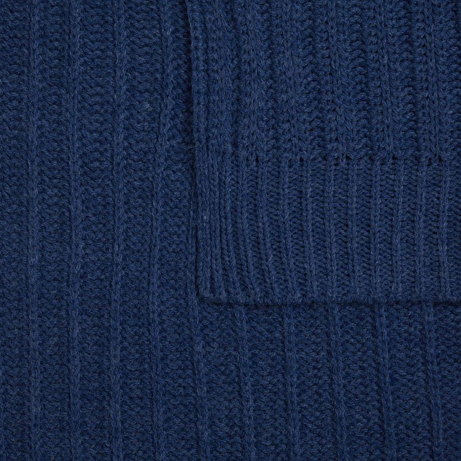 Плед Termoment синий меланж