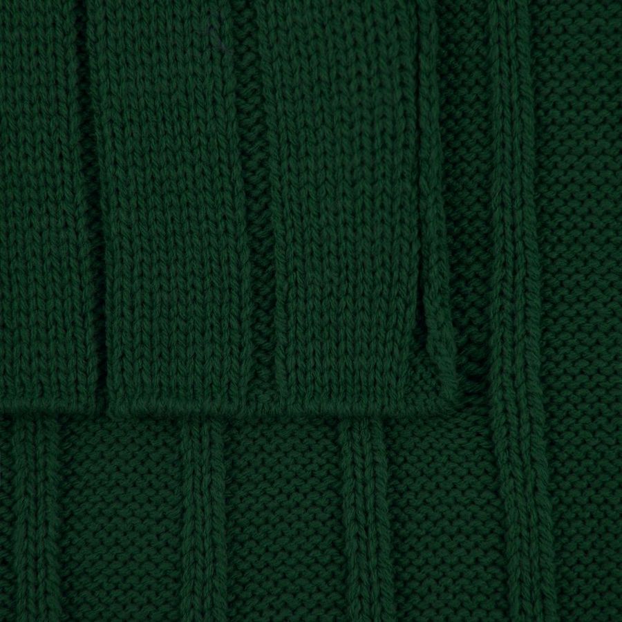 Плед Tressa темно-зеленый