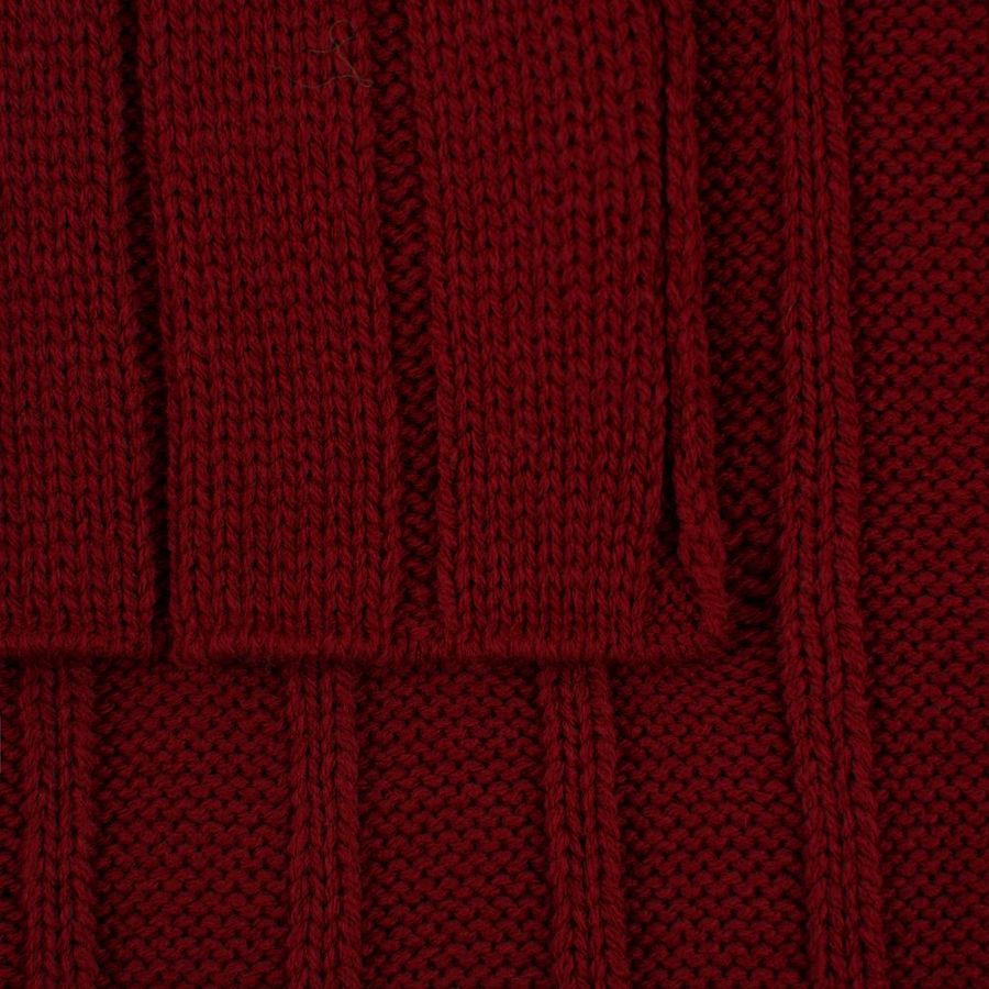 Плед Tressa темно-красный