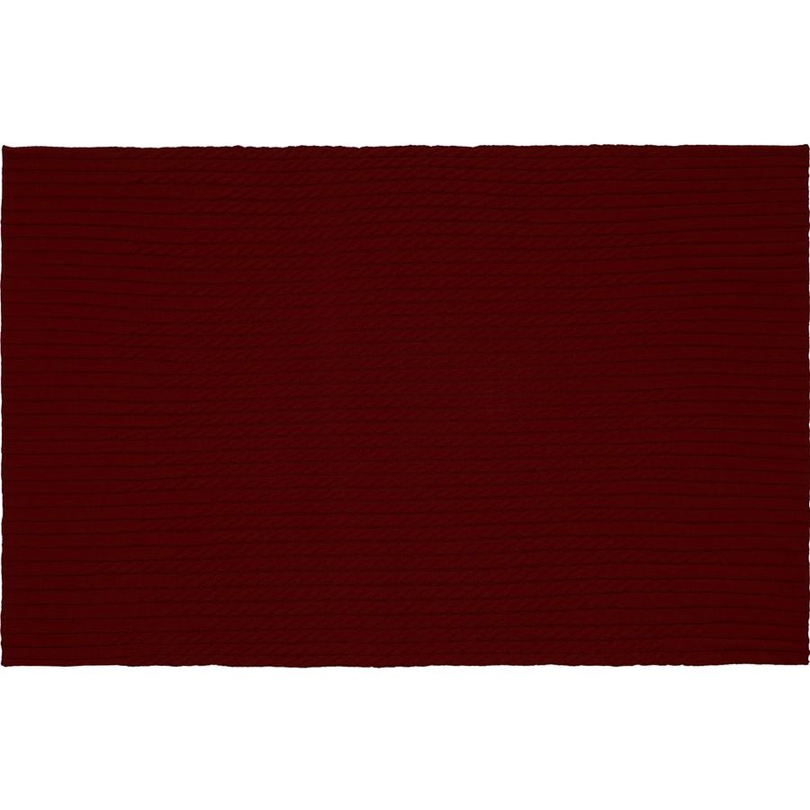 Плед Tressa темно-красный