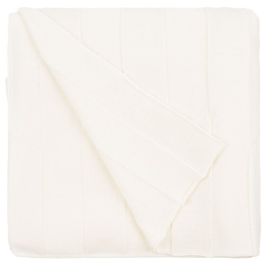 Плед Rombus белый (молочный)