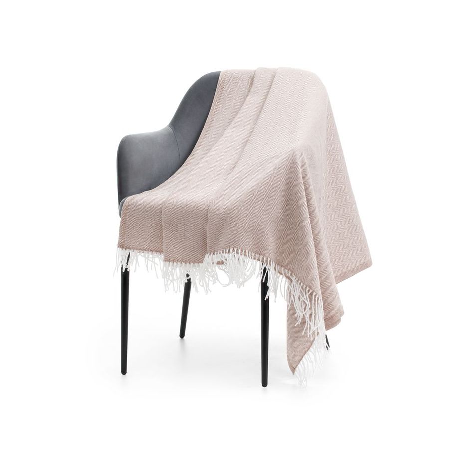 Плед «Гирвас» бежевый