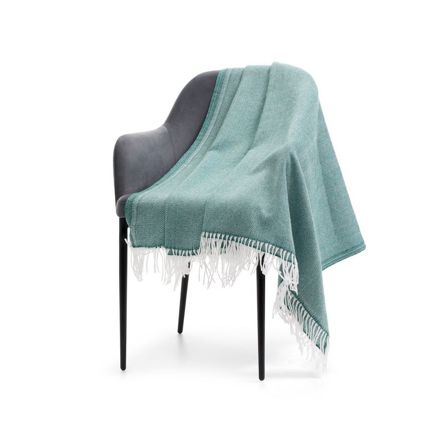 Плед «Гирвас» зеленый