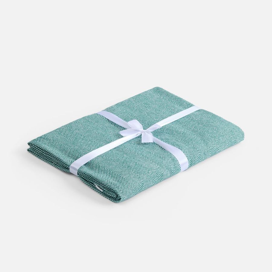 Плед «Гирвас» зеленый