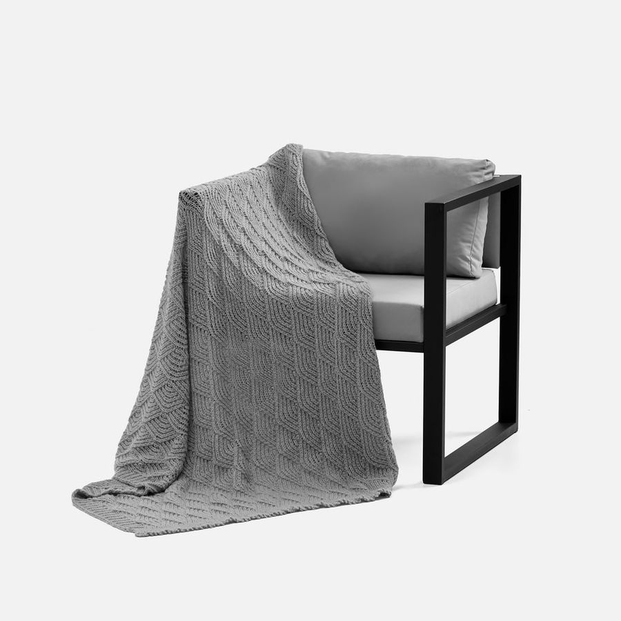 Плед Fermata серый