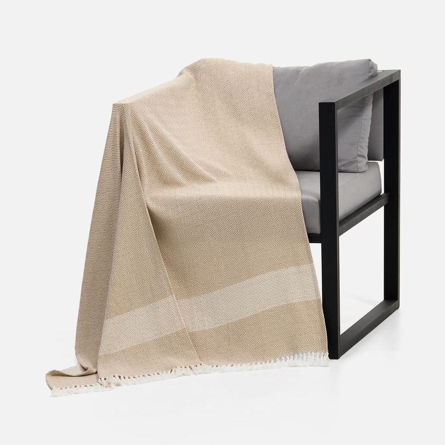 Плед Ladakh бежевый