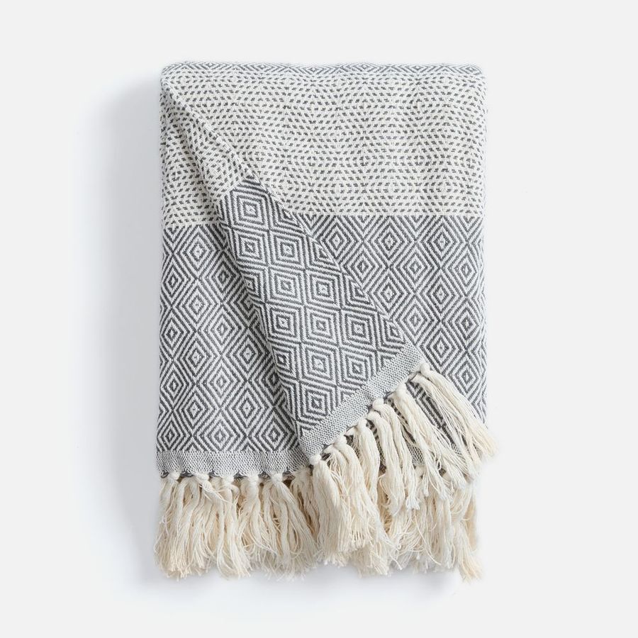 Плед Ladakh серый