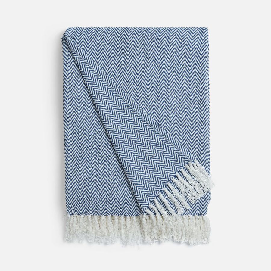 Плед Landour синий