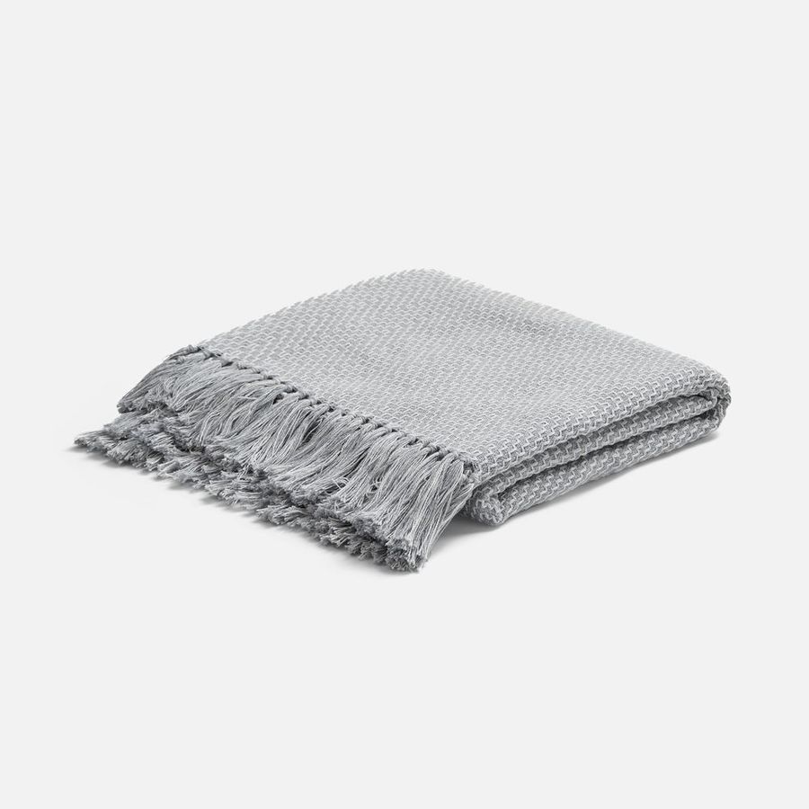 Плед Saltoro светло-серый