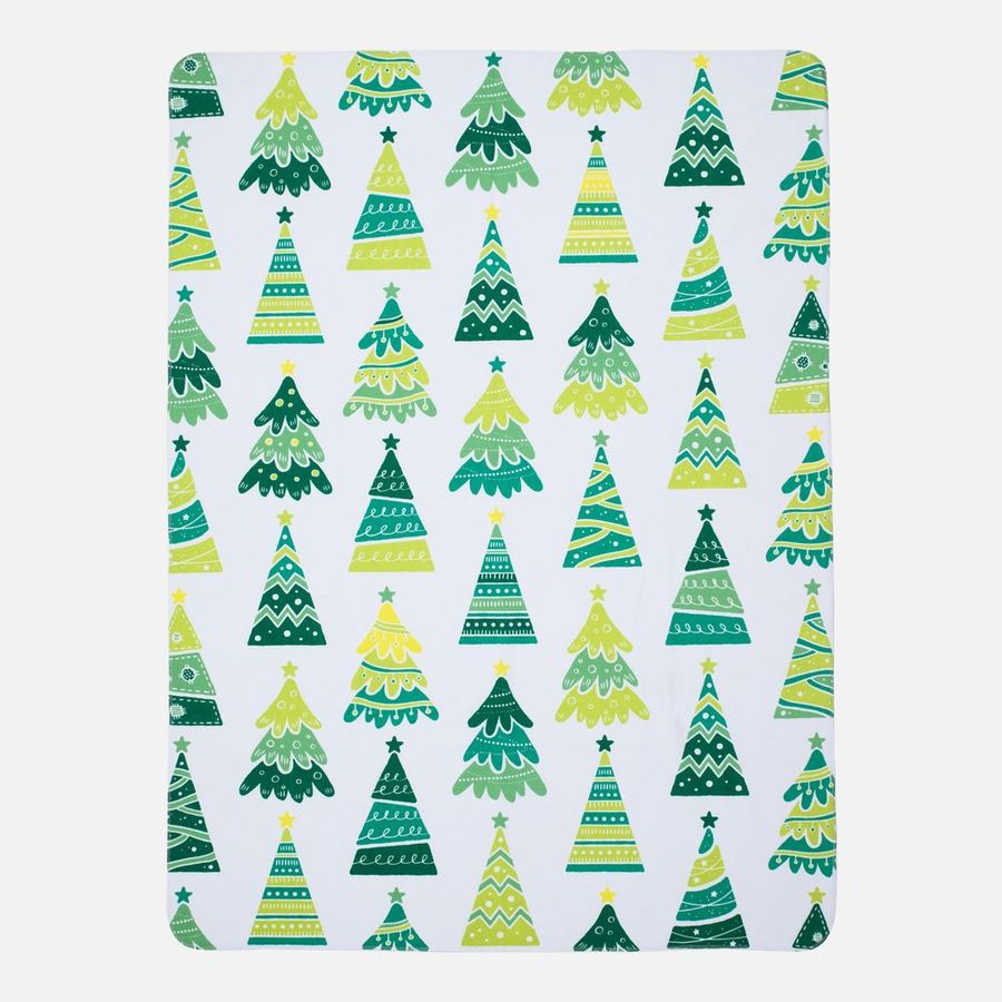 Флисовый плед Imaginario зеленый