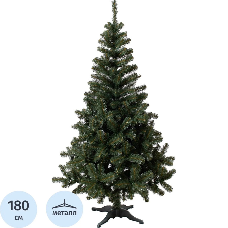 Елка новогодняя Green Trees Королева леса Классик напольная 1.8 м