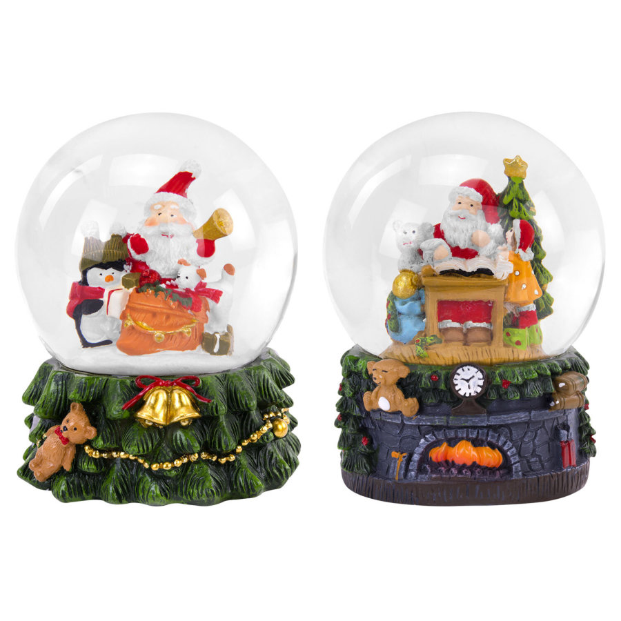 Снежный шар с LED-подсветкой 