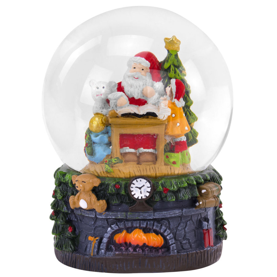 Снежный шар с LED-подсветкой 