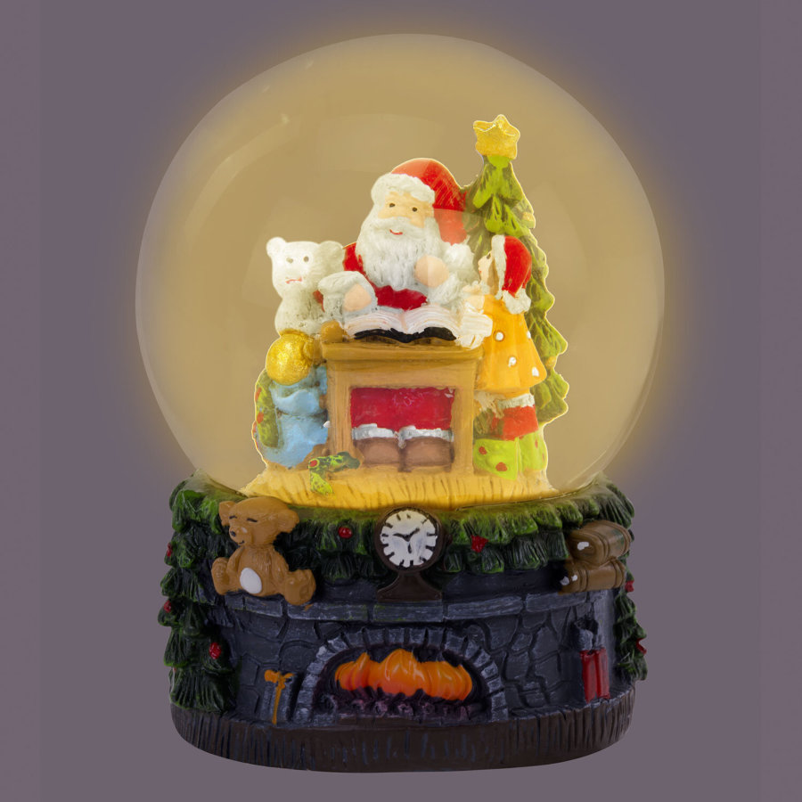 Снежный шар с LED-подсветкой 