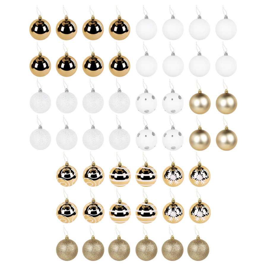 Шары елочные НАБОР 50 предметов