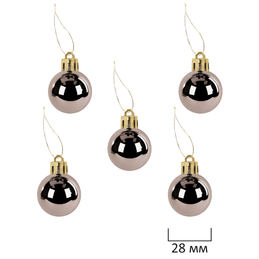 Шары елочные НАБОР 54 предмета