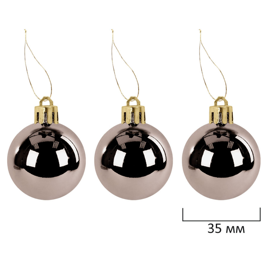 Шары елочные НАБОР 54 предмета