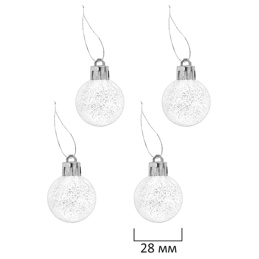 Шары елочные НАБОР 42 предмета