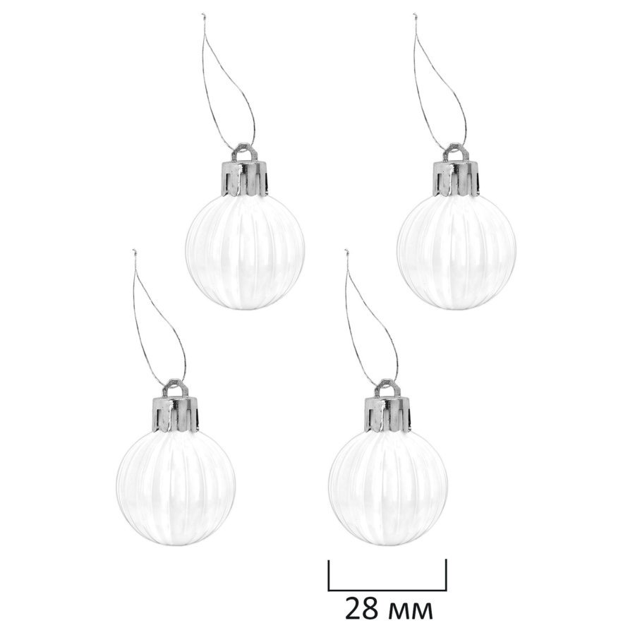 Шары елочные НАБОР 42 предмета