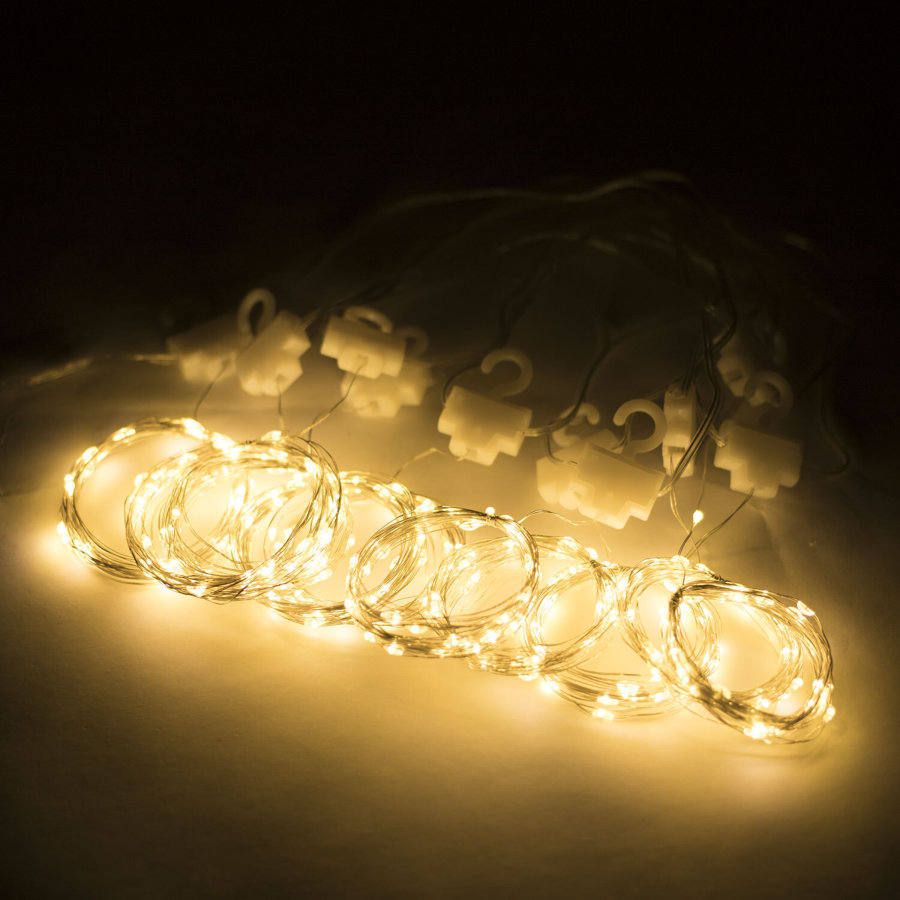 Электрогирлянда-занавес комнатная