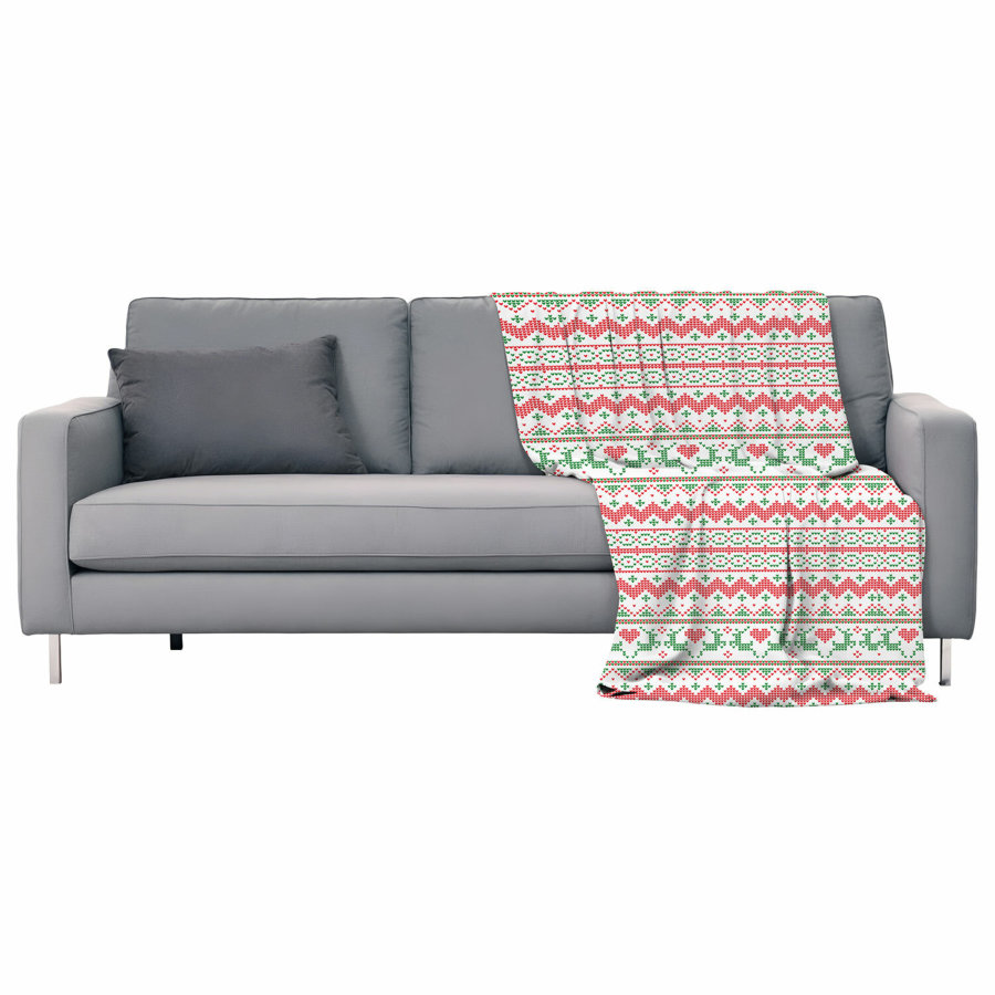 Плед новогодний 200х220 см, 