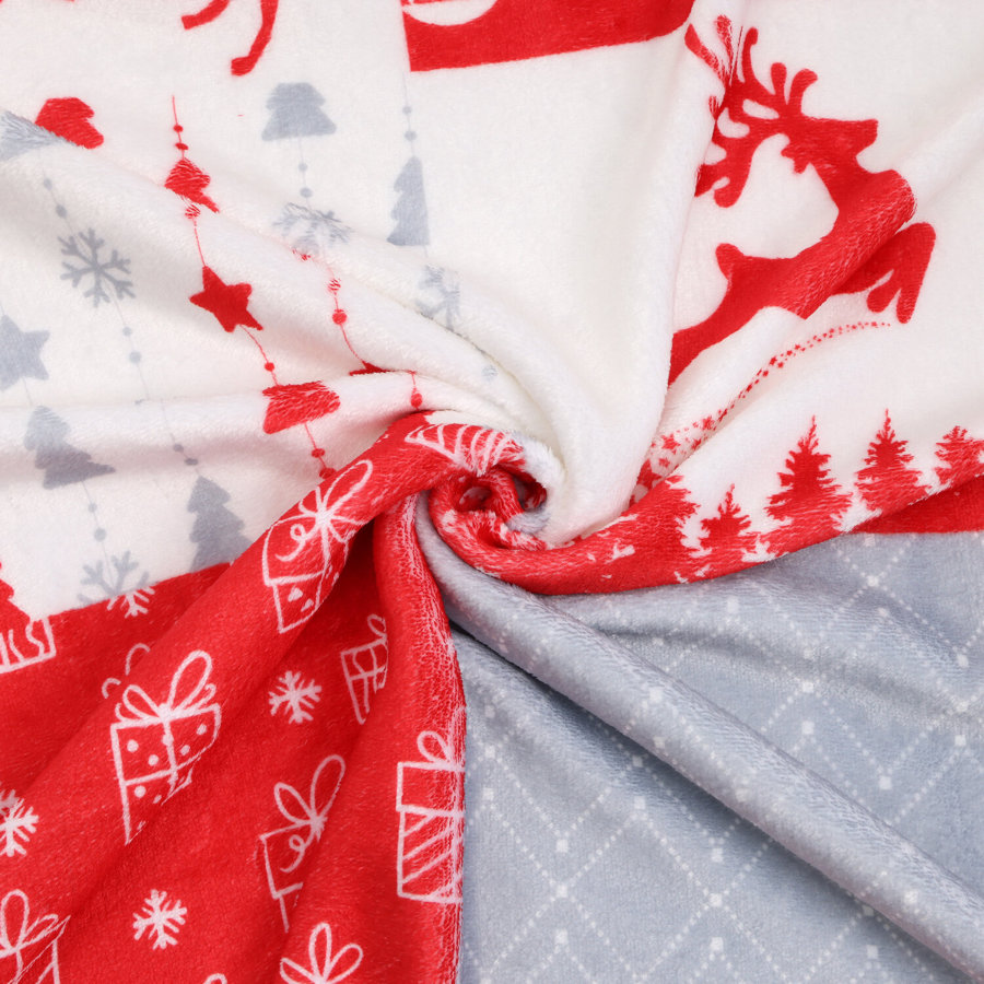 Плед новогодний 150х200 см, 