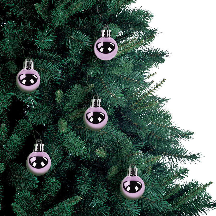 Шары ёлочные 32 шт., 2,5 см,