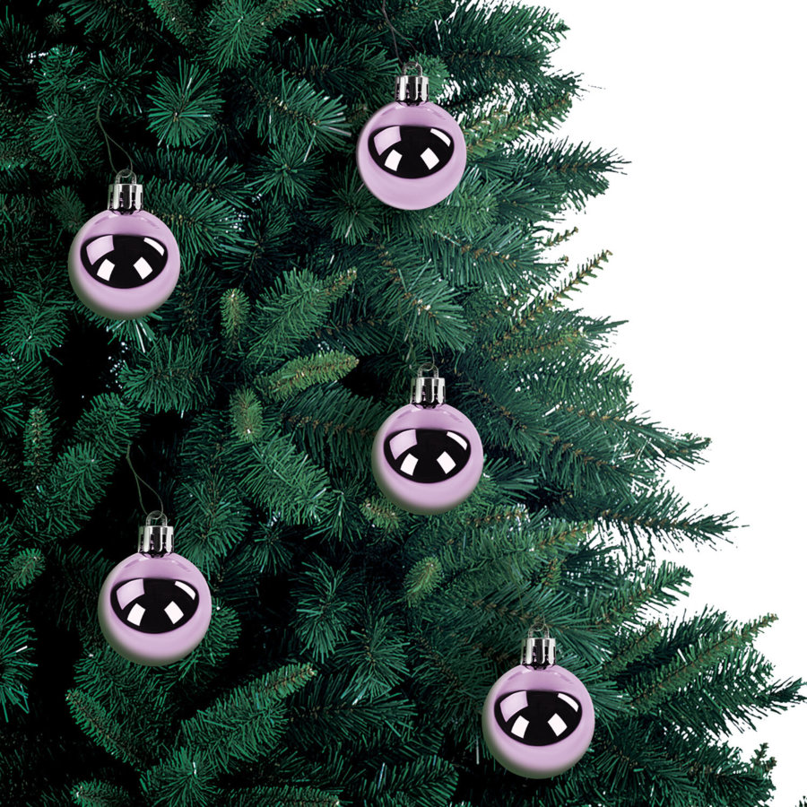 Шары ёлочные 30 шт., 4 см,