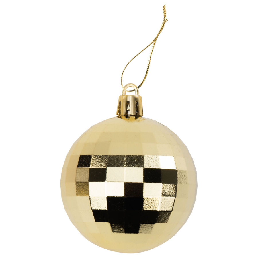 Украшение ёлочное 4 шт., 6 см, 