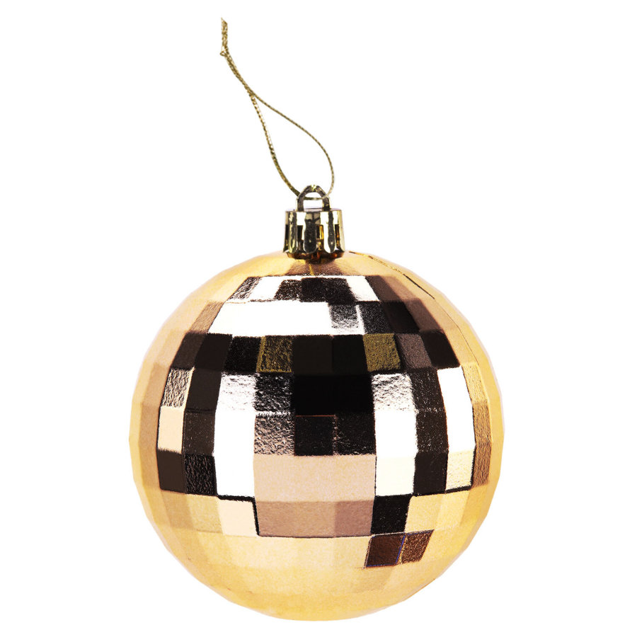 Шары елочные 16 шт., 8 см,