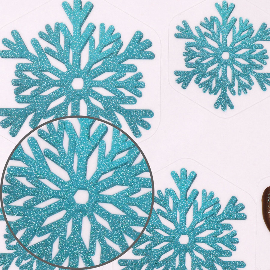 Наклейка для окон (1 штука) двусторонняя МНОГОРАЗОВАЯ 30х38 см, 