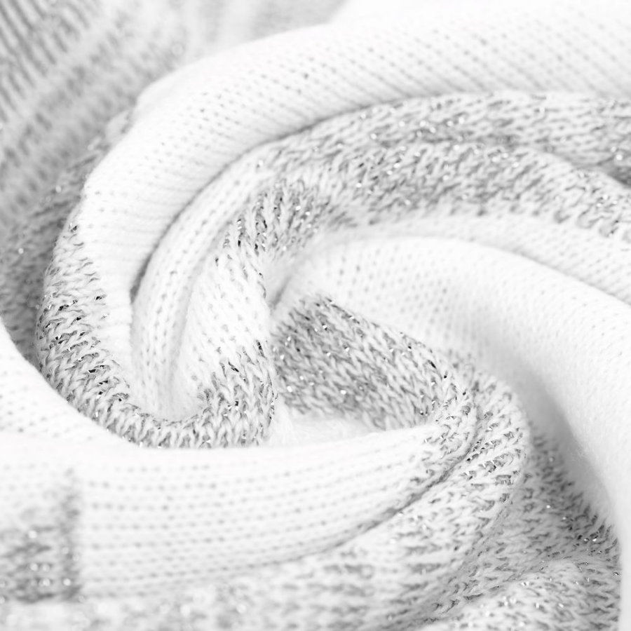 Плед «Танцующий лес», белый