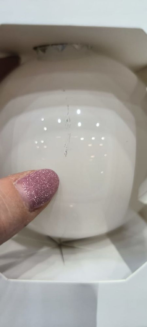 Оформительский шар Finery, 8 см, глянцевый, белый