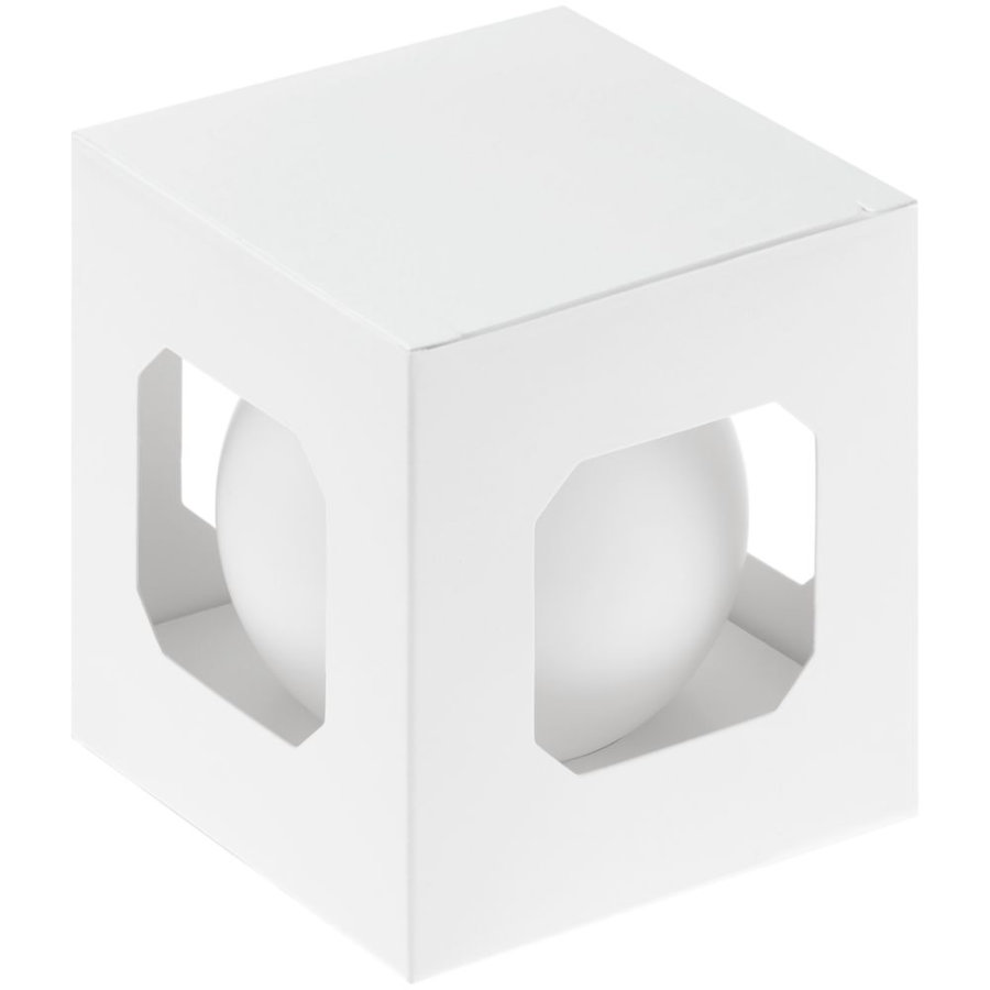 Оформительский шар Finery, 8 см, матовый, белый