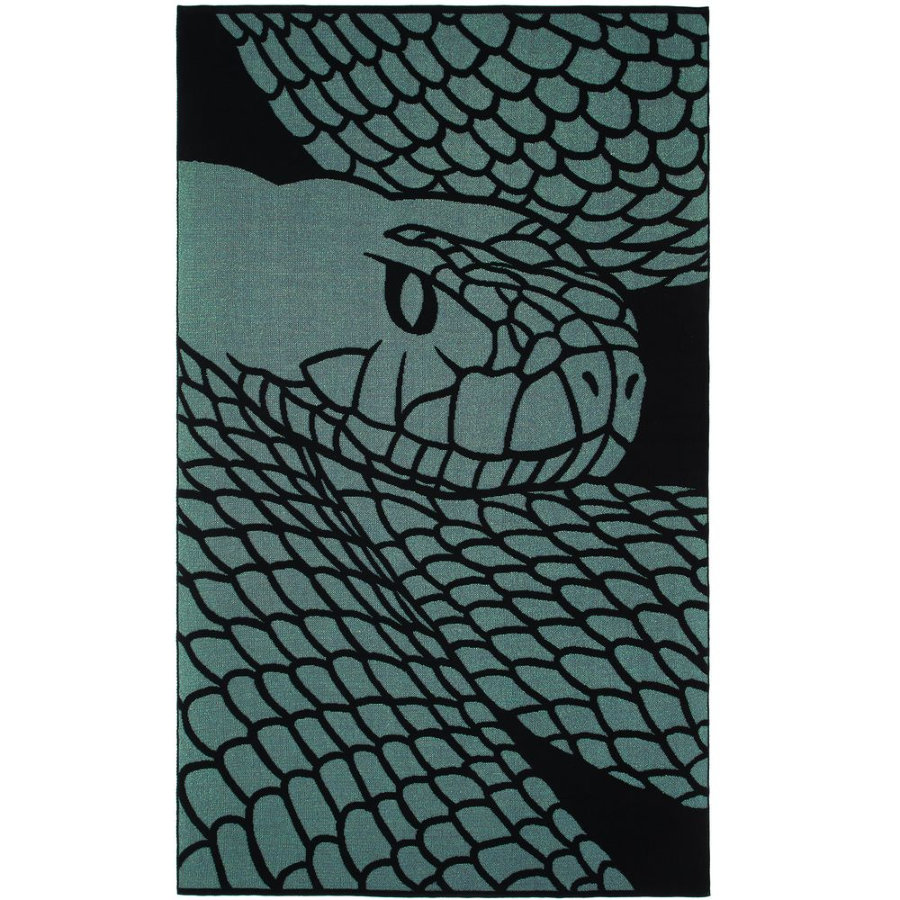 Плед Serpentica, черный