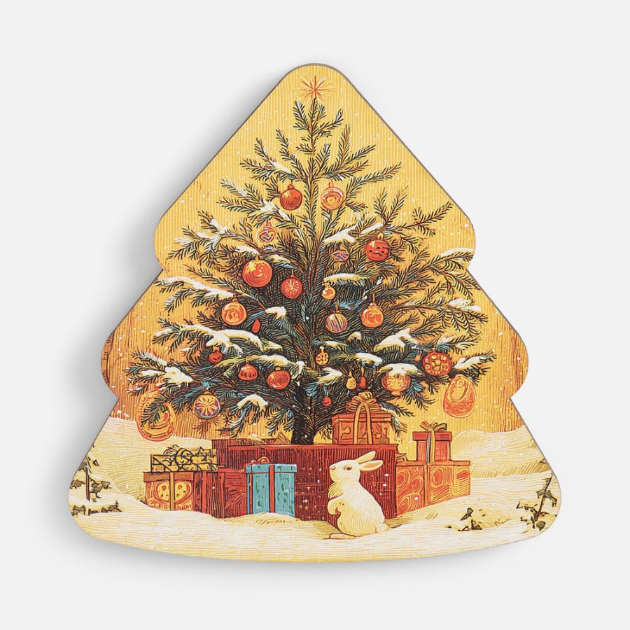 Пазл фигурный с крышкой на магнитах «Праздничный уют»