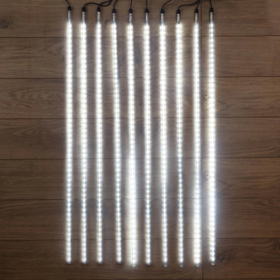 Гирлянда светодиодная Тающие сосульки 960 LED, белый, соединяют