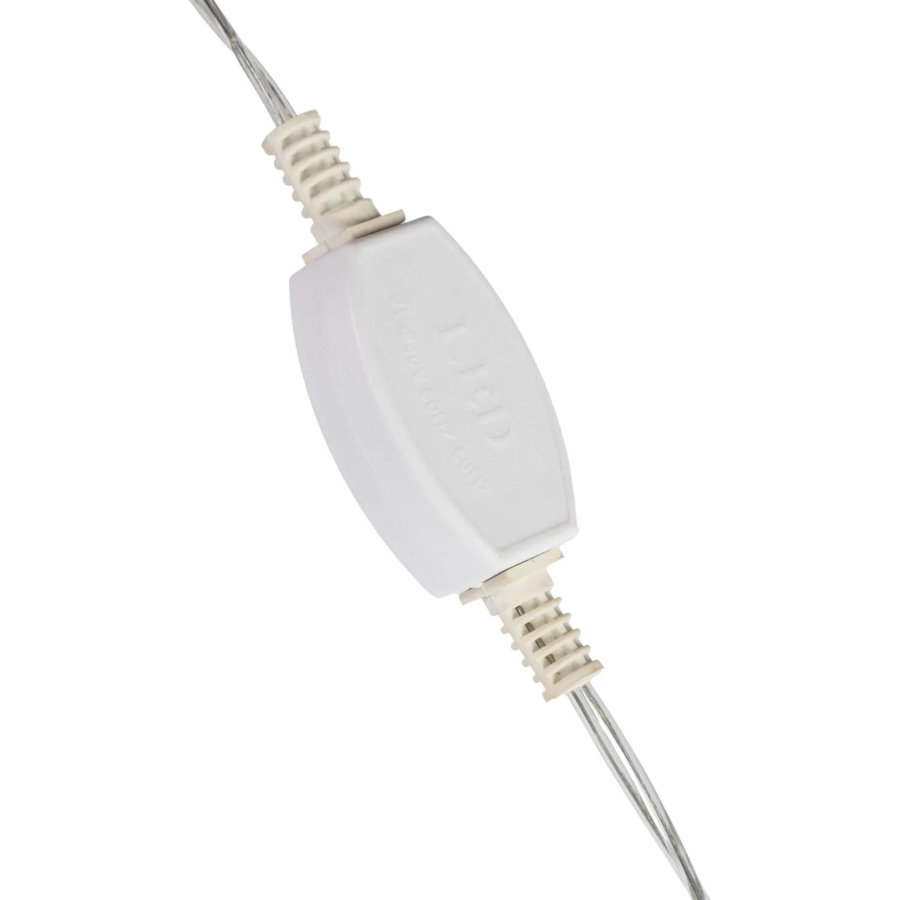 Электрогирлянда Дождь 2x2 м 400LED мерц. IP44 отсоед. нити хол.бел