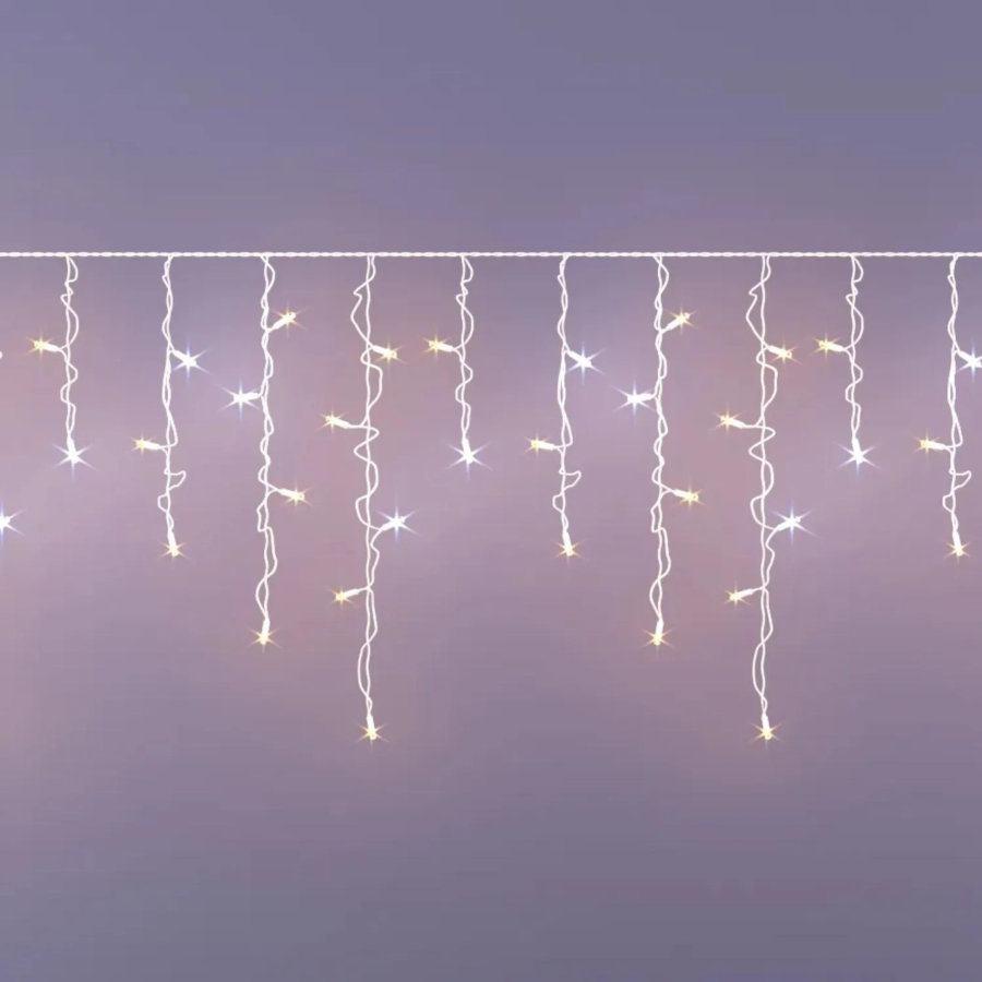 Гирлянда светодиодная 440 LED ламп, размер 2500х70 cм.Тепл.бел.1 реж