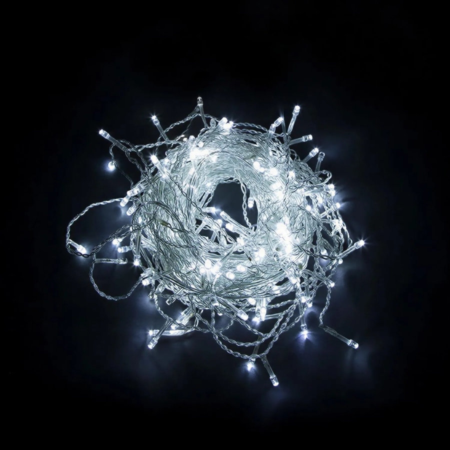 Гирлянда светодиодная Feron CL19 занавес 204LED 5000K 2x1,5м, стробы