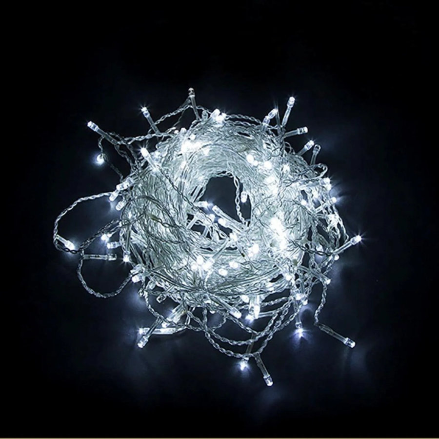 Гирлянда светодиодная Бахрома FERON CL23, 240LED бел стат 5,3м IP44