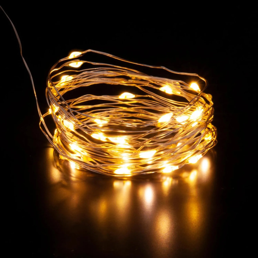 Гирлянда светодиодная новогодняя Роса 200 LED ламп, длина2000cм