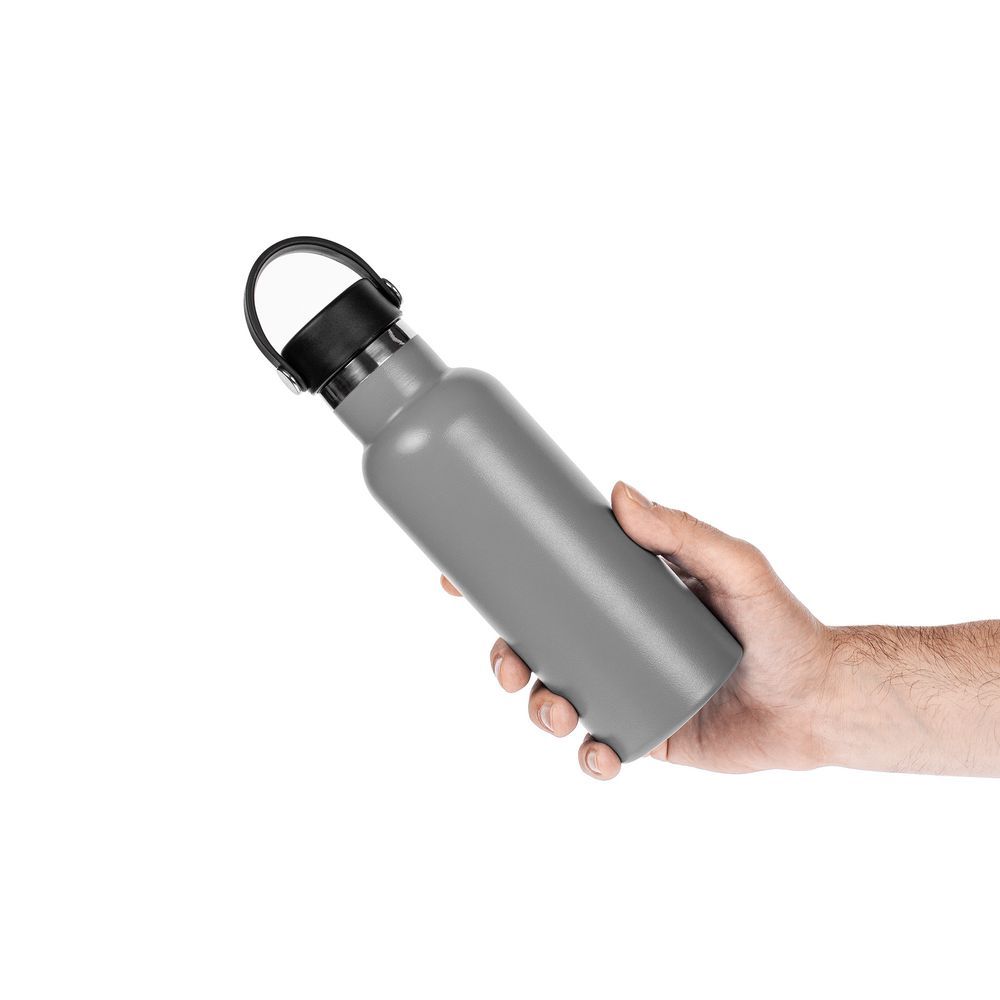 Термобутылка Bidon серая