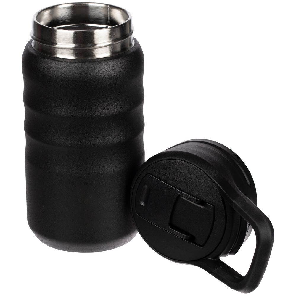 Термобутылка Fujisan 2.0 без логотипа черная