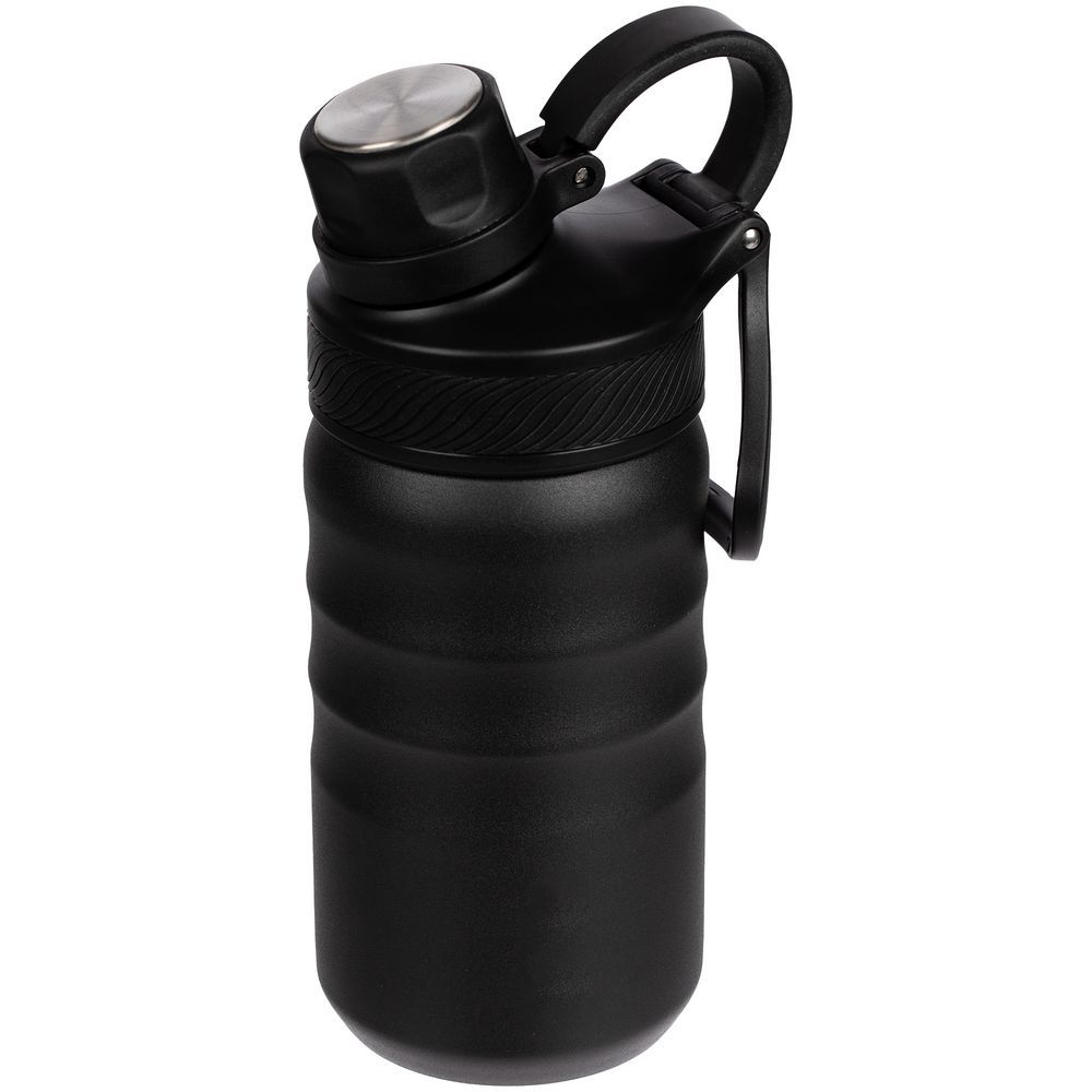 Термобутылка Fujisan 2.0 без логотипа черная